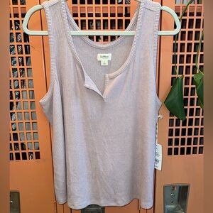UpWest Sleeveless Tank Top. Size Large. NWT